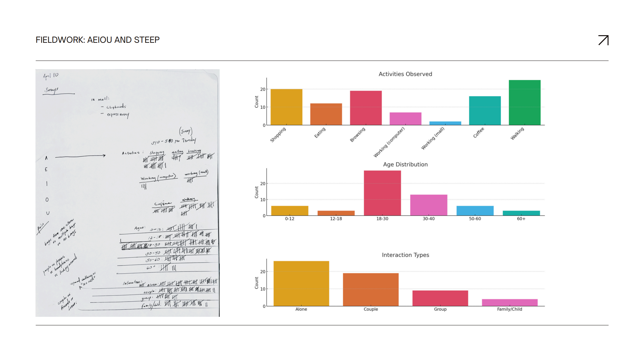 Community research — fieldwork